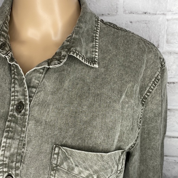 Rails Ingrid acid wash button down shirt - Picture 8 of 8